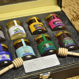 LEATHER -Honey Gift Box 8Types of honey 50g