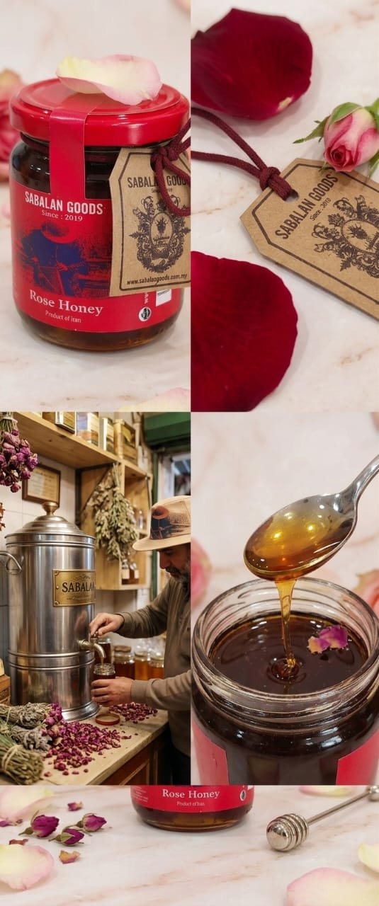 Premium Damascus Rose Honey